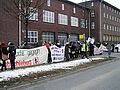 Demonstration vor dem BAMF in Bielefeld