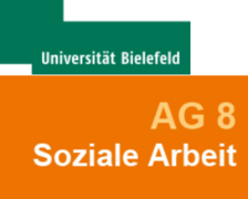 Logo: Uni Bielefeld / AG 8 - Soziale Arbeit