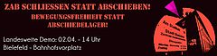 02. April 2016, Demo, 14 Uhr, Bielefeld Hbf